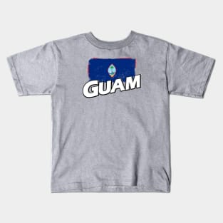 Guam flag Kids T-Shirt